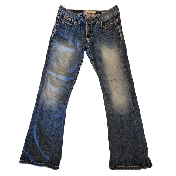 BKE Denim Women's Bootcut Payton Size 29 Embroidery Sequin - Picture 3 of 15